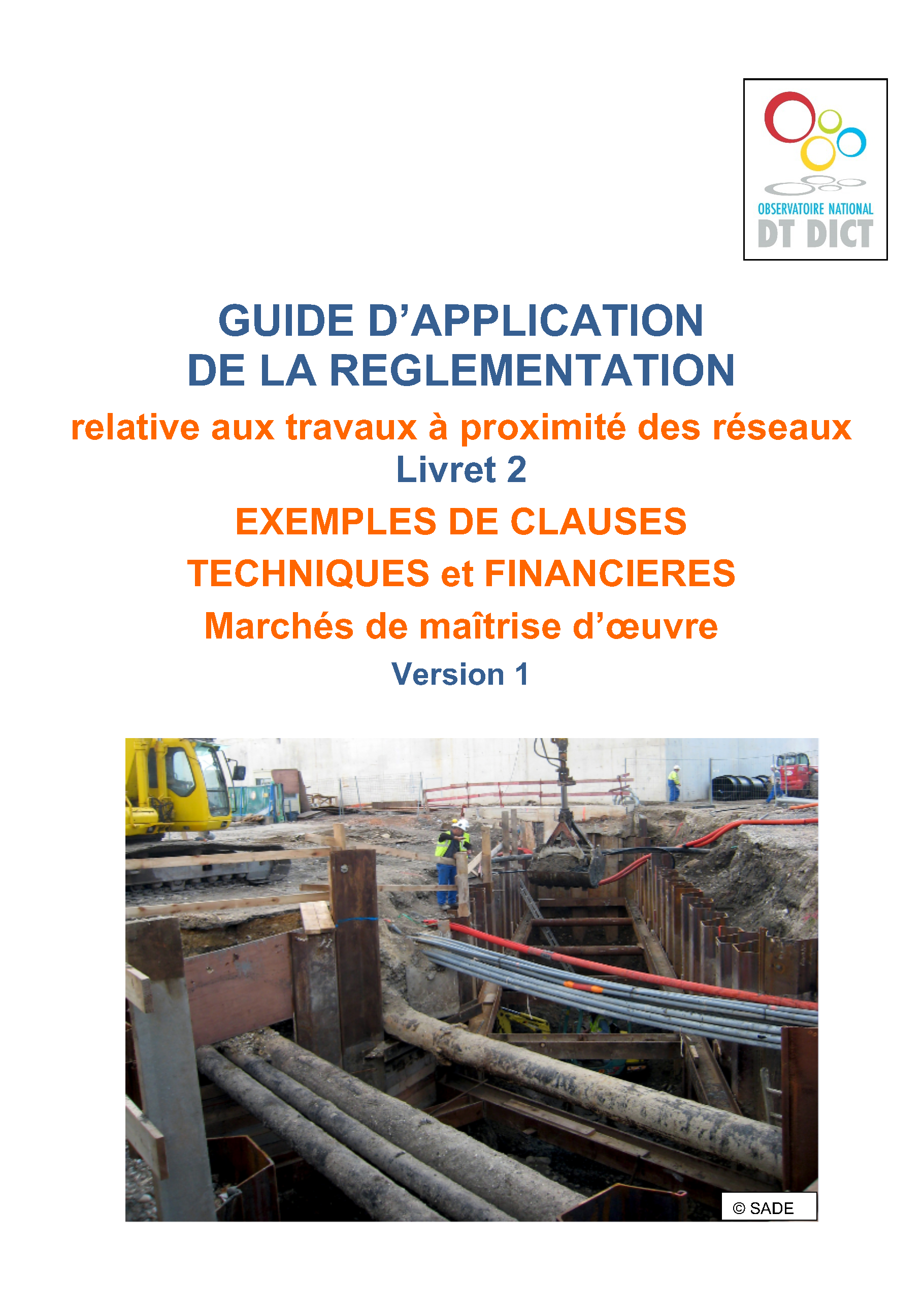 Livret 2 - Exemples de clauses techniques et financières marchés de maitrise d'oeuvre